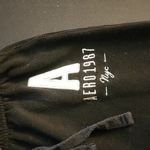 Aeropostale Black Junior Joggers